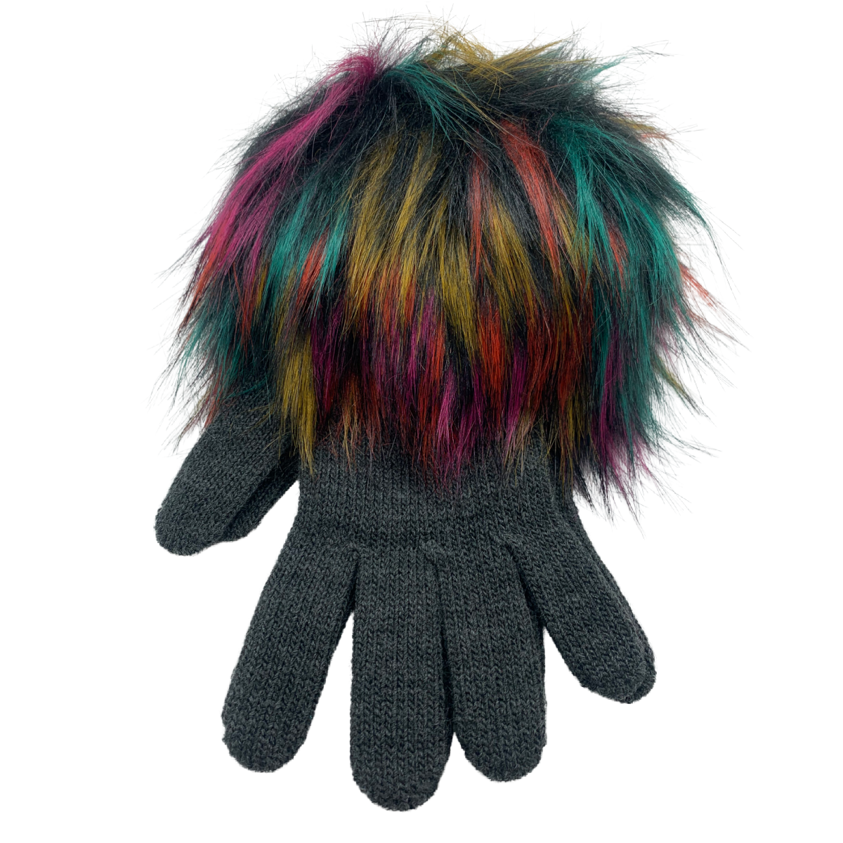 Pom Pom Cuff Gloves