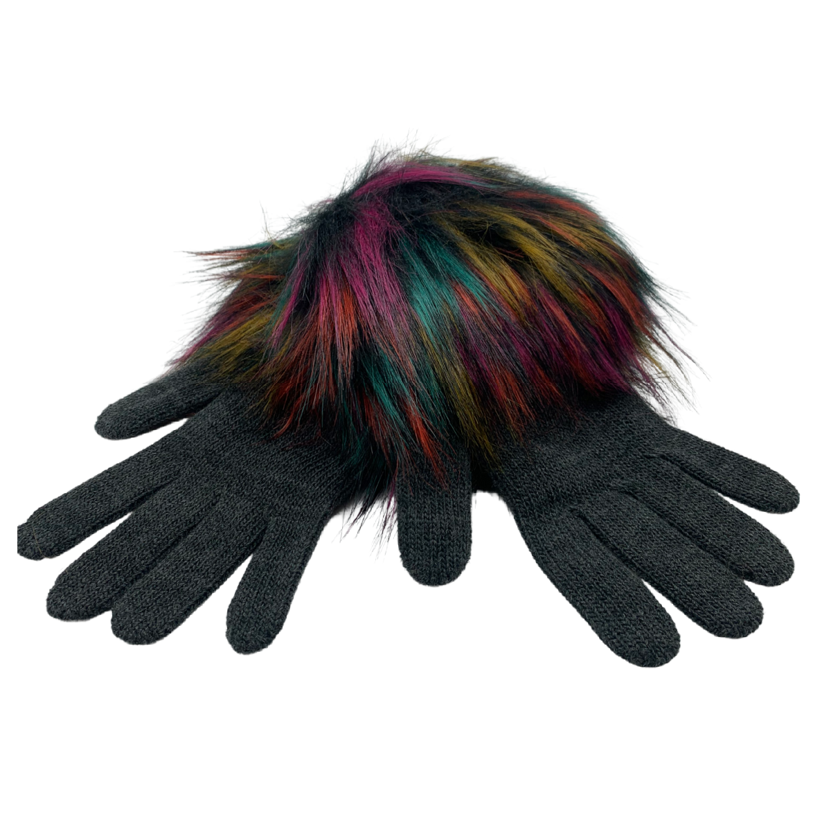 Pom Pom Cuff Gloves