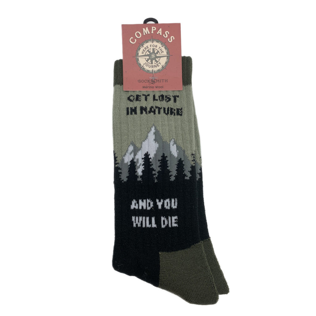 Get Lost in Nature Wool Socks