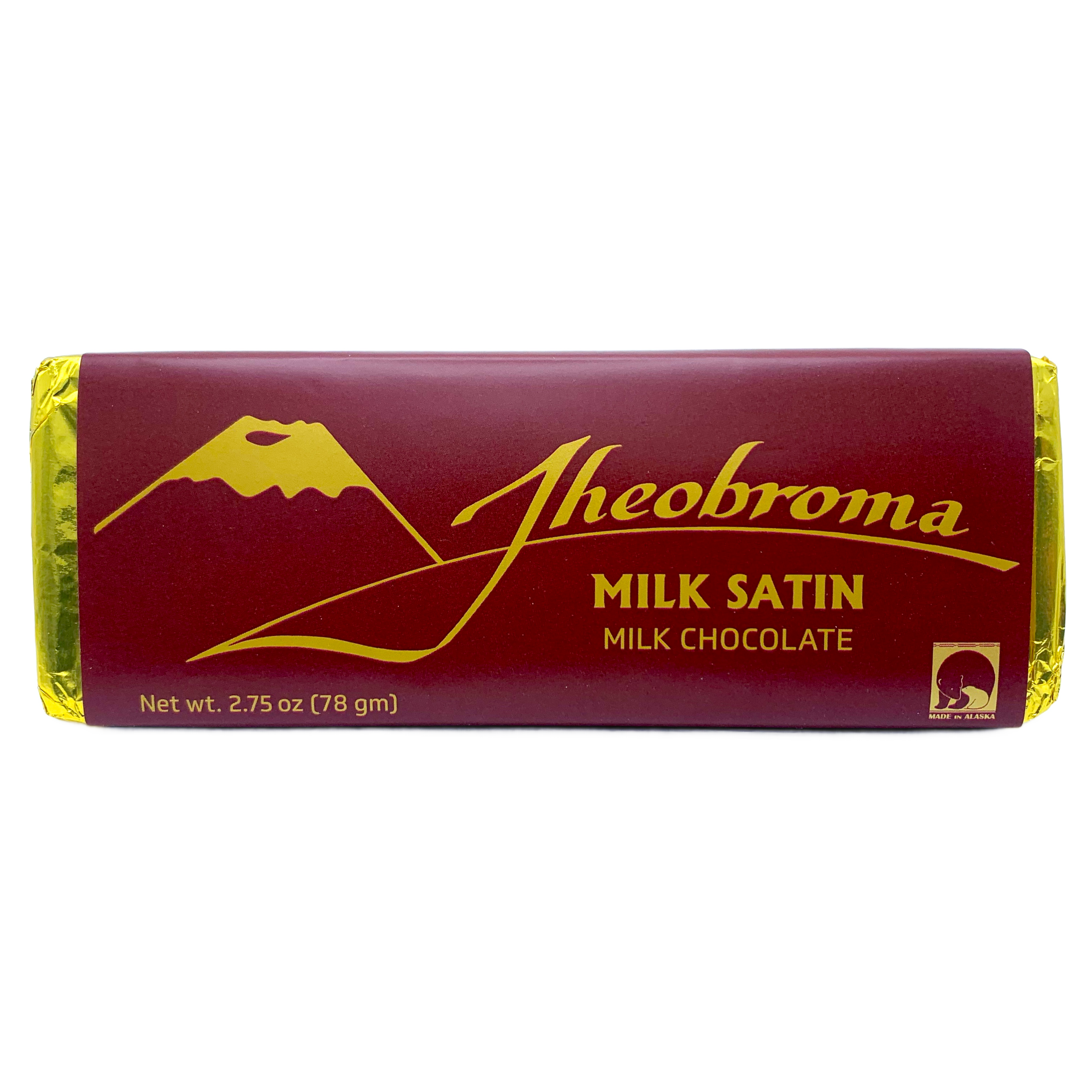 Milk Satin Theobroma Chocolate Bar