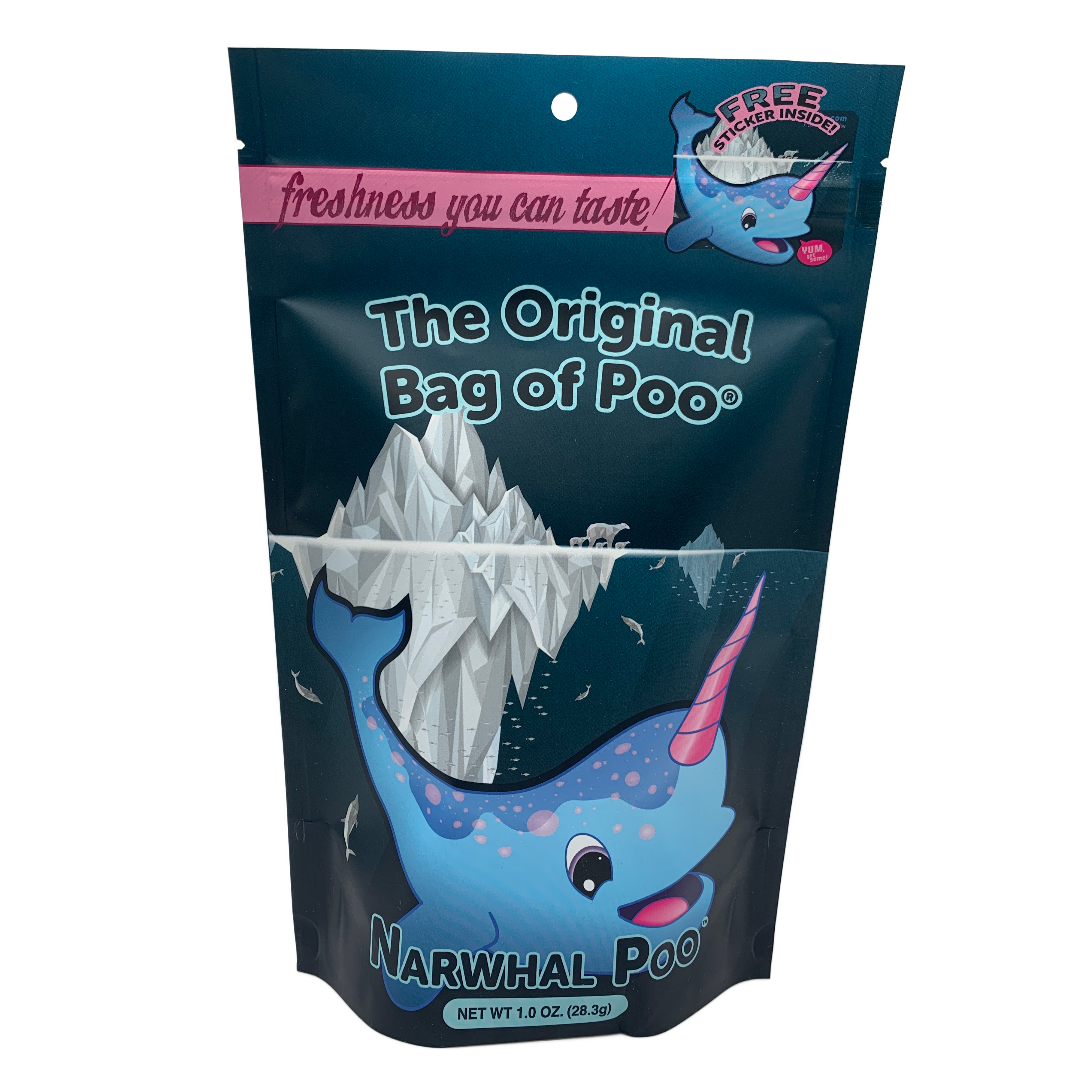 Narwal Poo Blueberry Cotton Candy