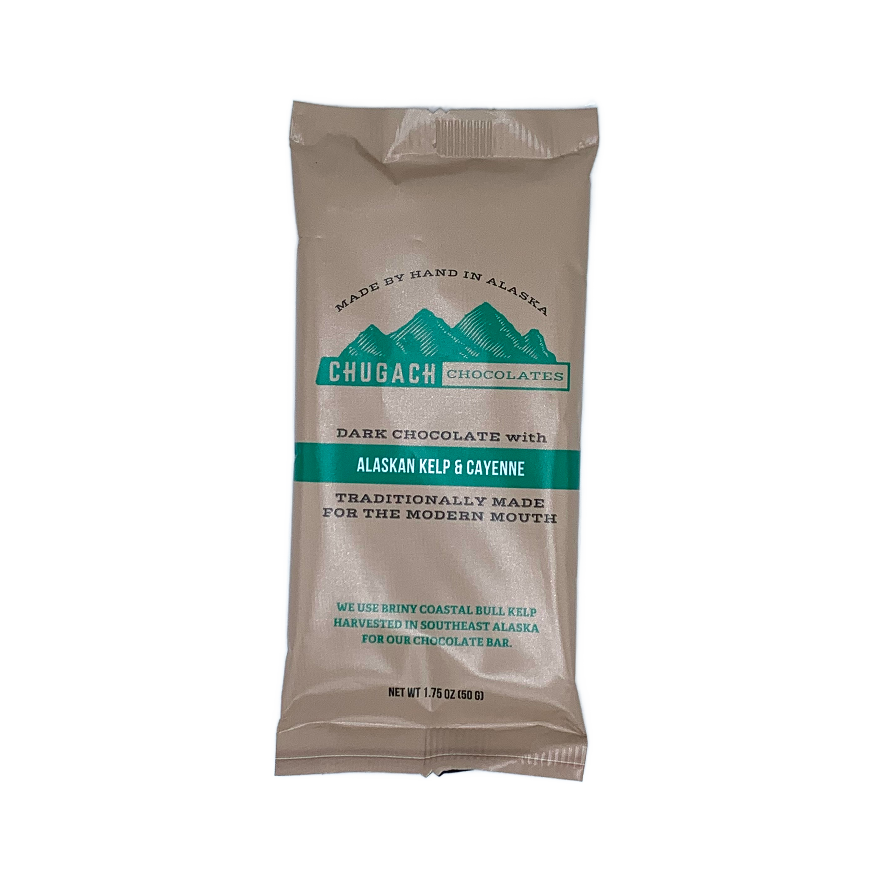 Dark Chocolate with Alaskan Kelp and Cayenne