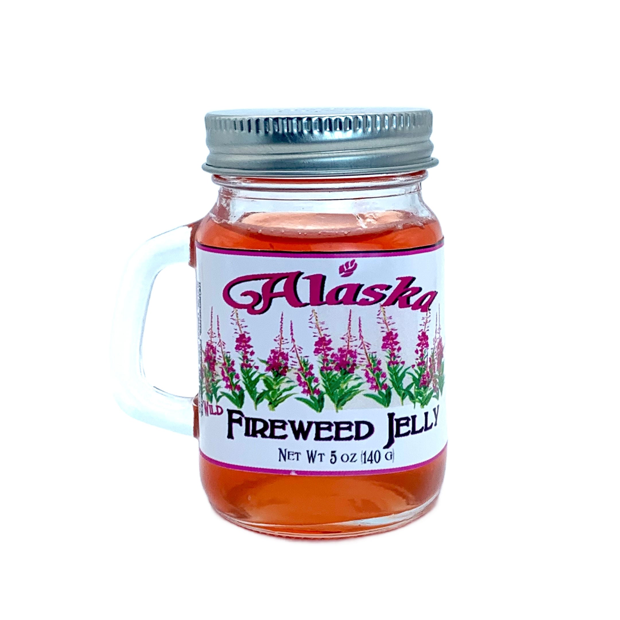 Fireweed Jelly Alaska Handle Jar 5oz