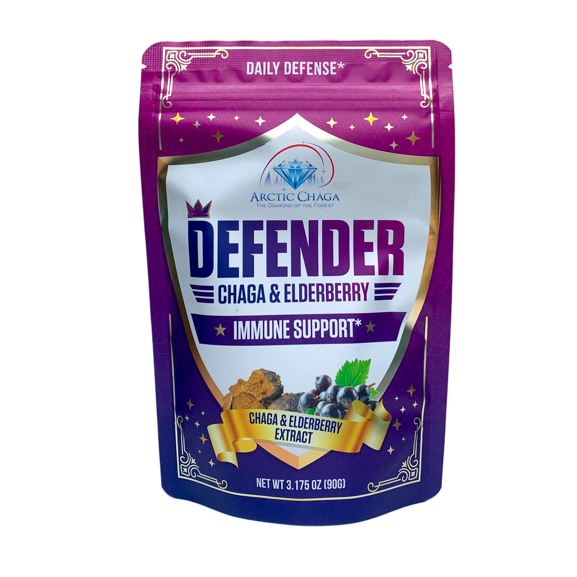 Defender Chaga and Elderberry 3.175 oz
