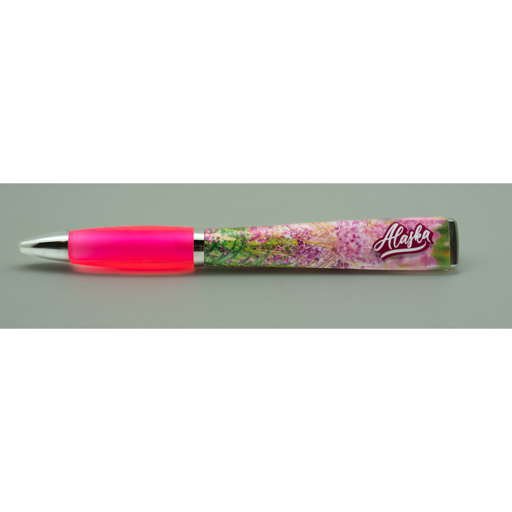 Fireweed 3-D Alaska Twist Pen