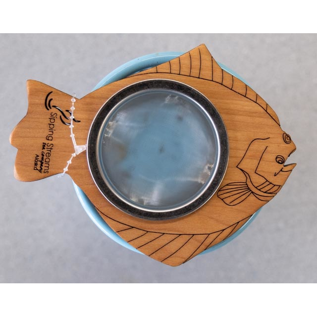 Halibut Wooden Tea Infuser