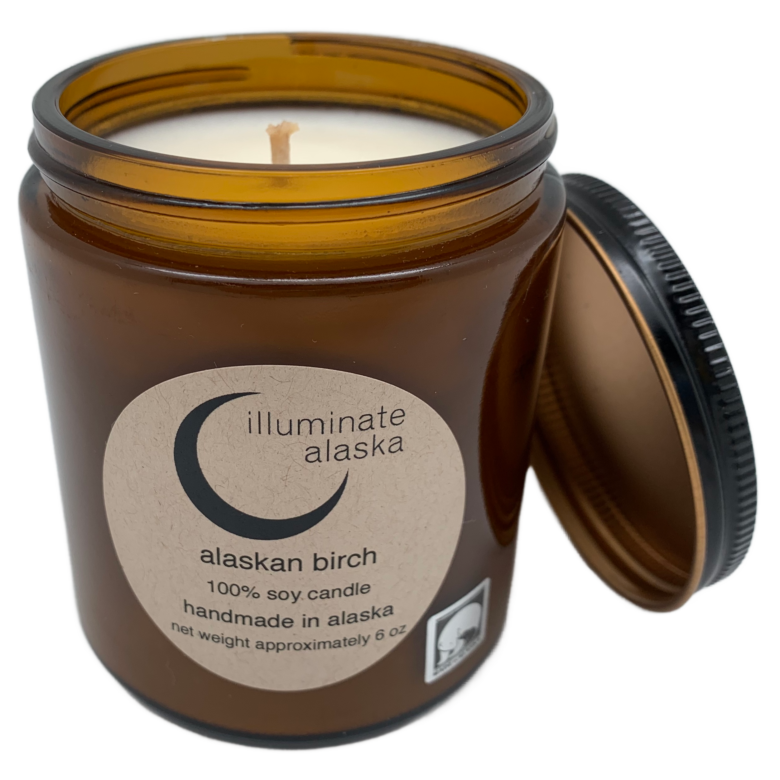 Alaskan Birch Amber Soy Candle 7oz