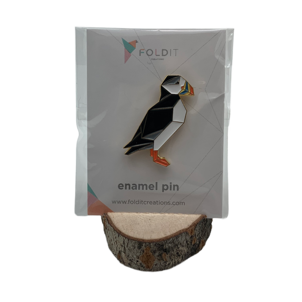 Puffin Enamel Pin