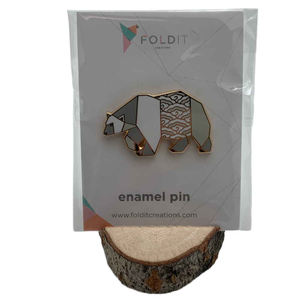 Polar Bear Enamel Pin