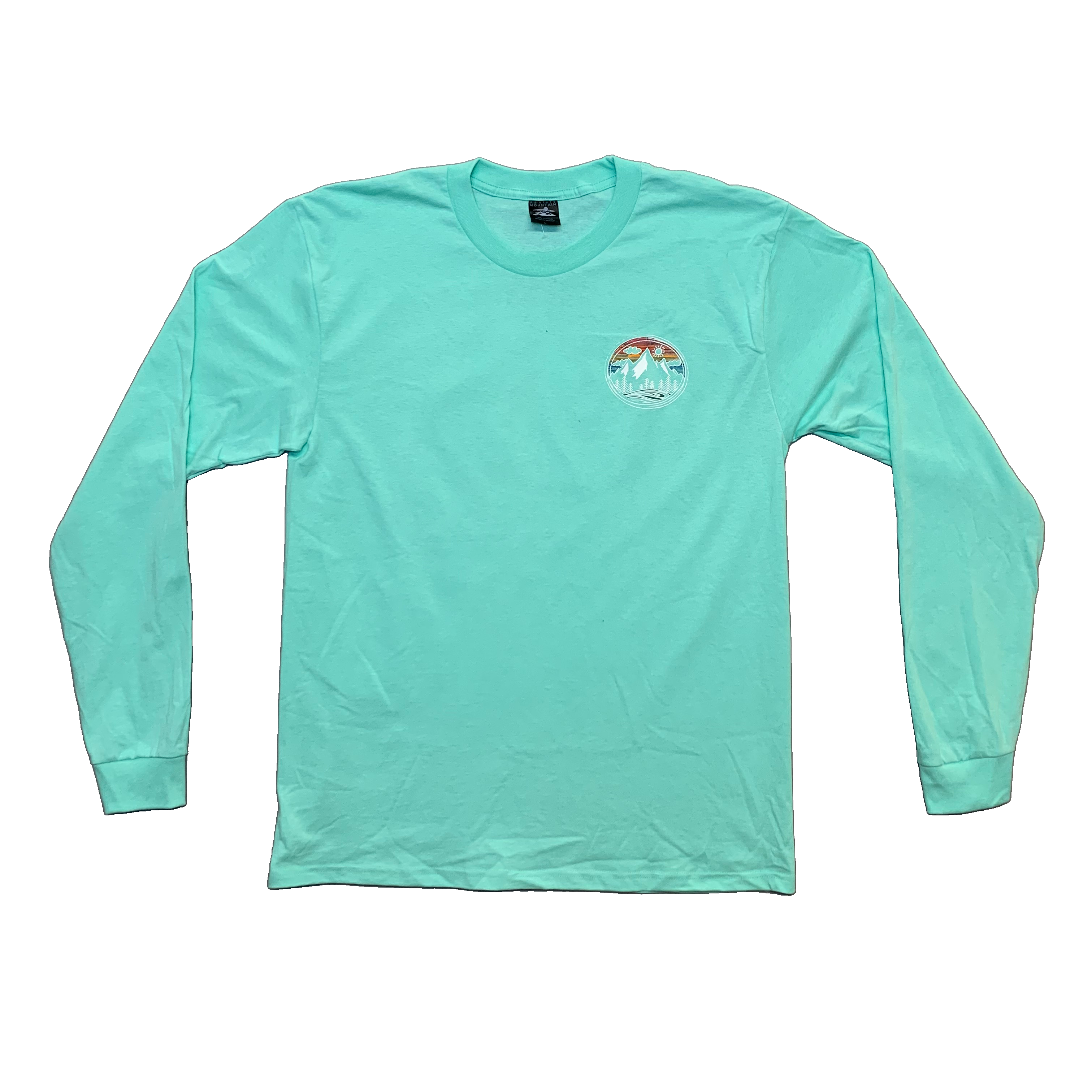 Brilliant Mountain Alaska Long Sleeve T-Shirt