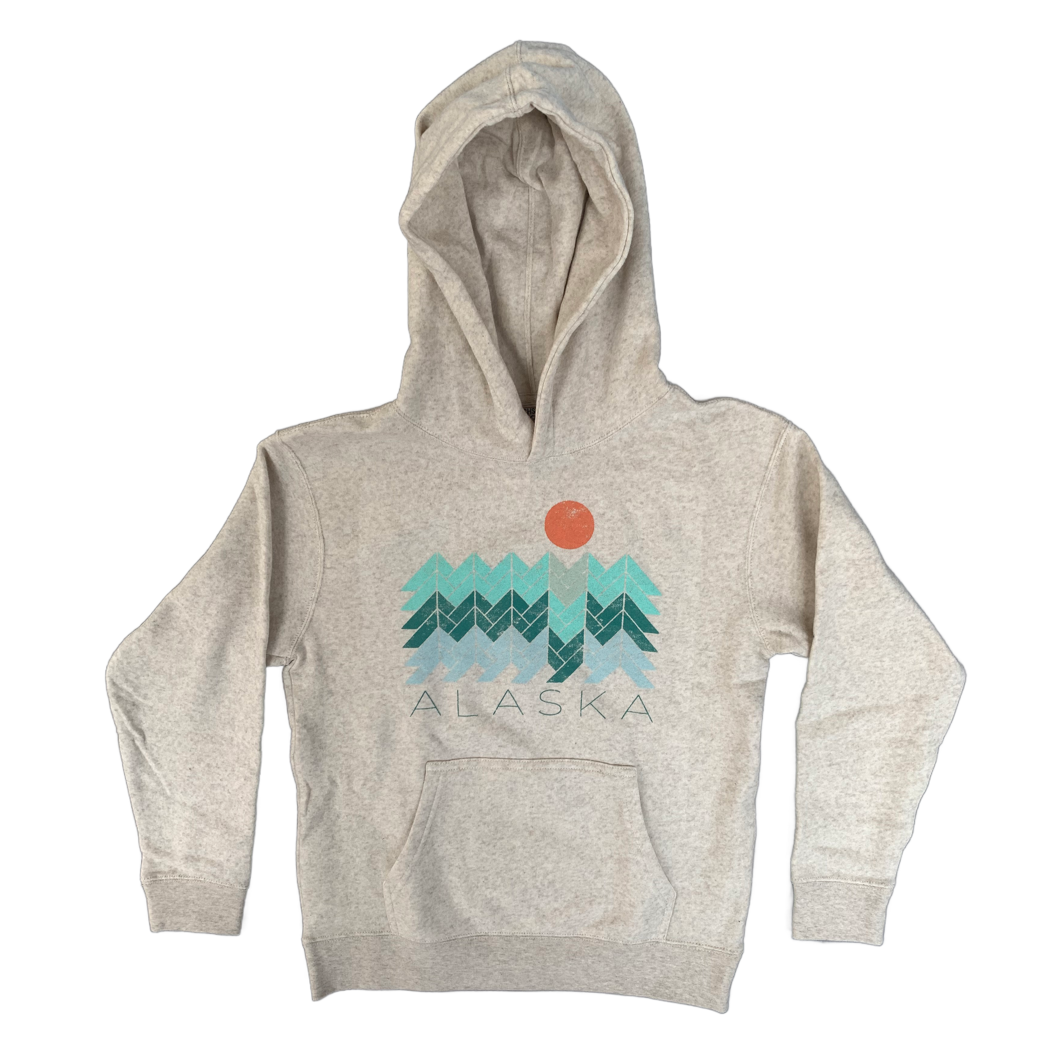 Oat Bumpy Roads Mountain Kid's Hoodie