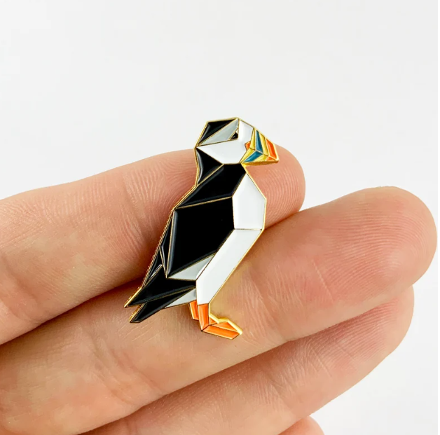 Puffin Enamel Pin