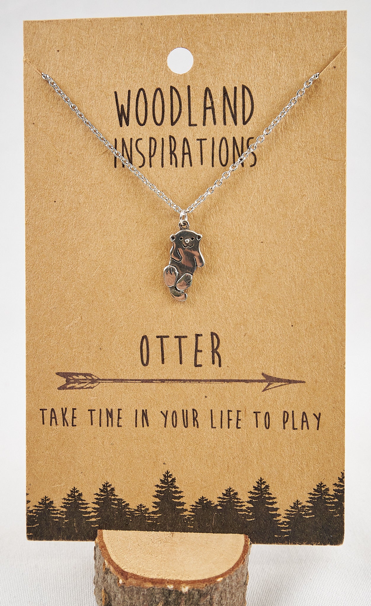 Otter Woodland Pendant