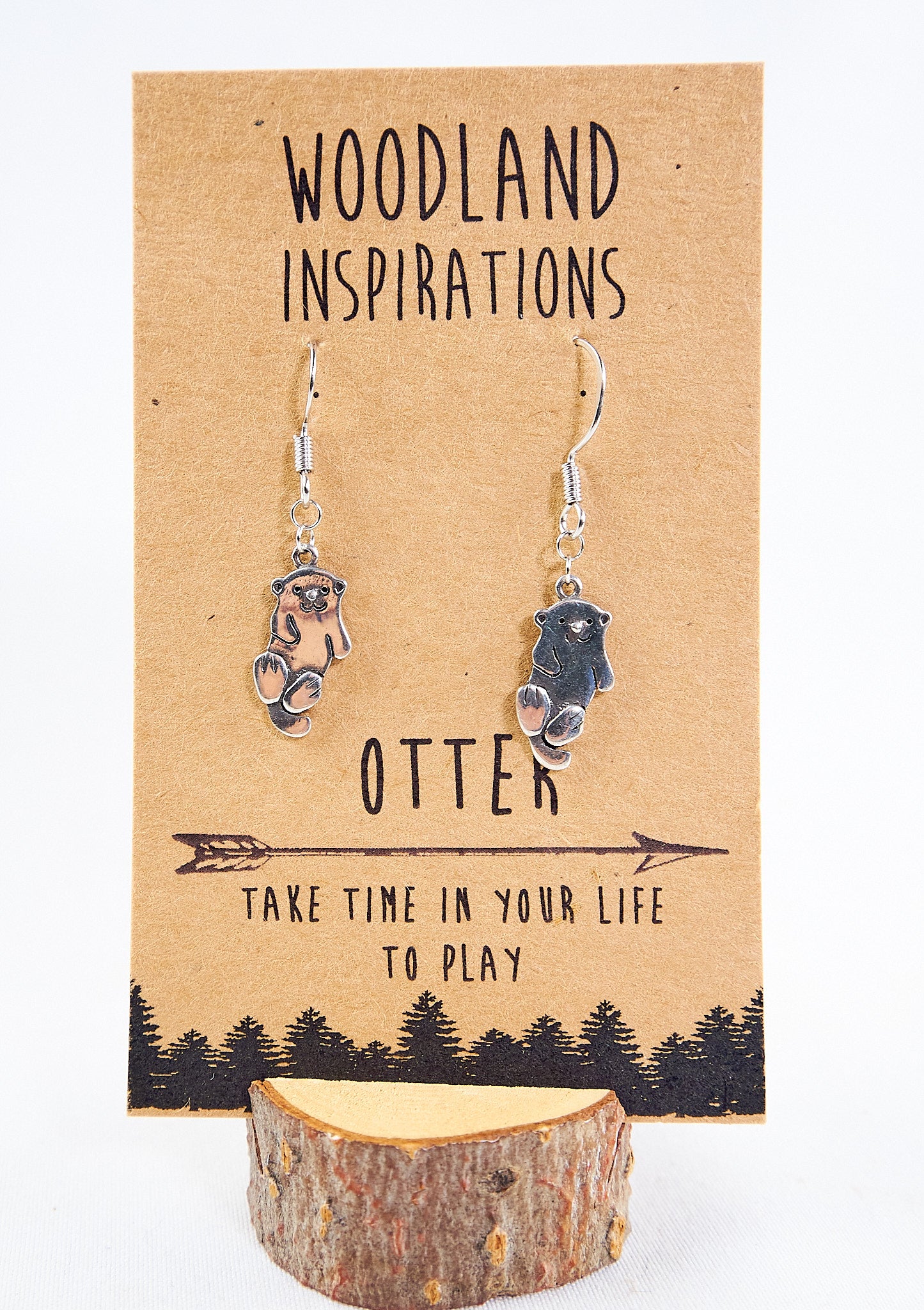 Otter Woodland Earrings