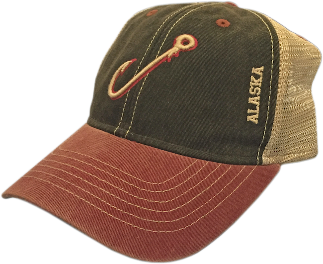 Fish Hook Trucker Baseball Hat