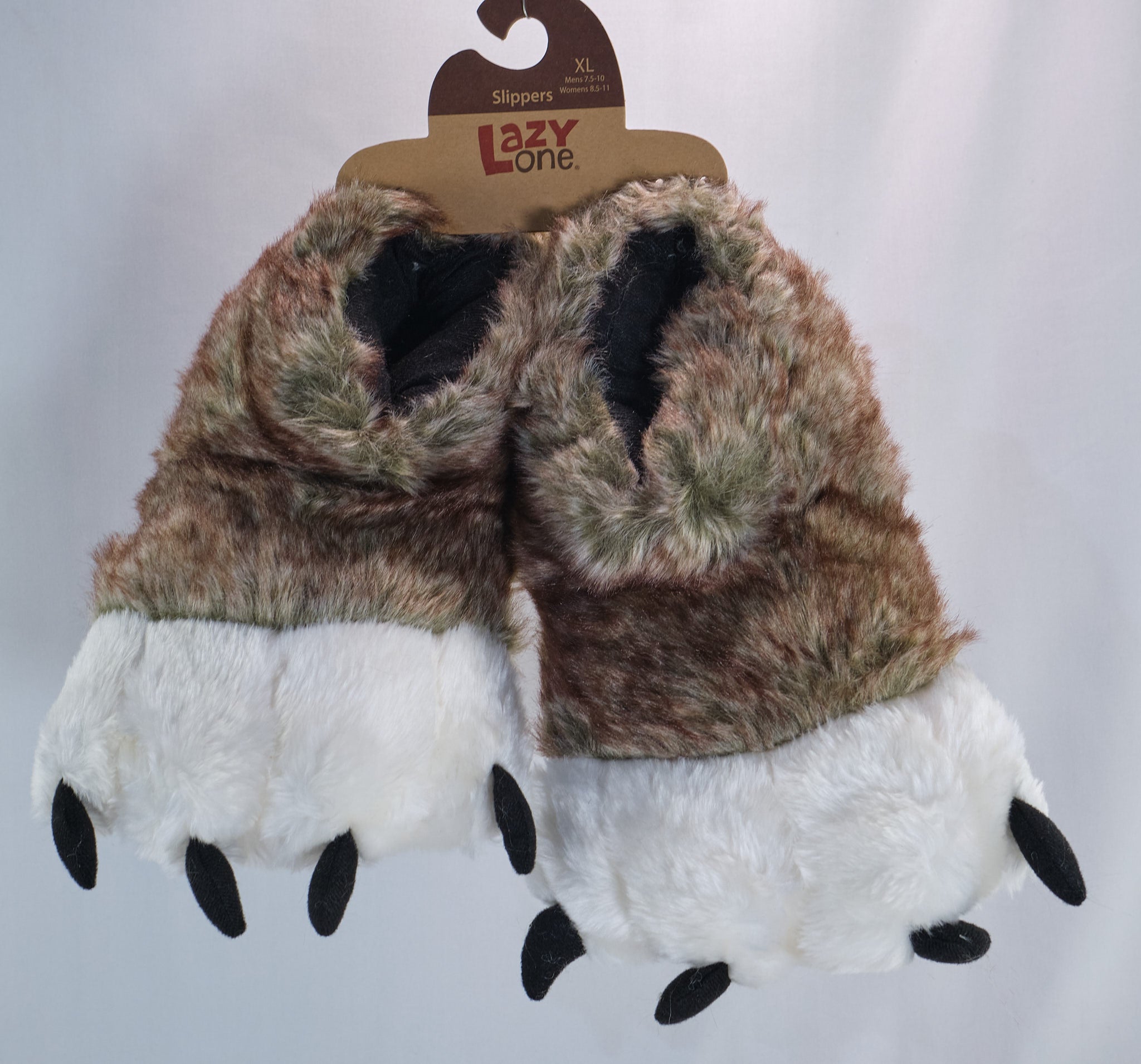 Adult Wolf Paw Slippers