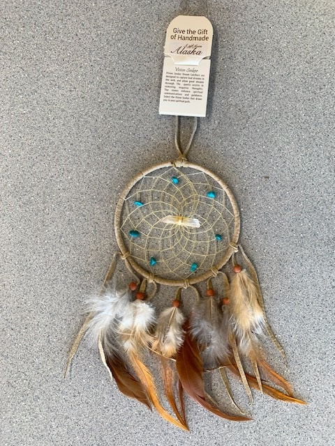 Vision Seeker Dream Catcher 4"