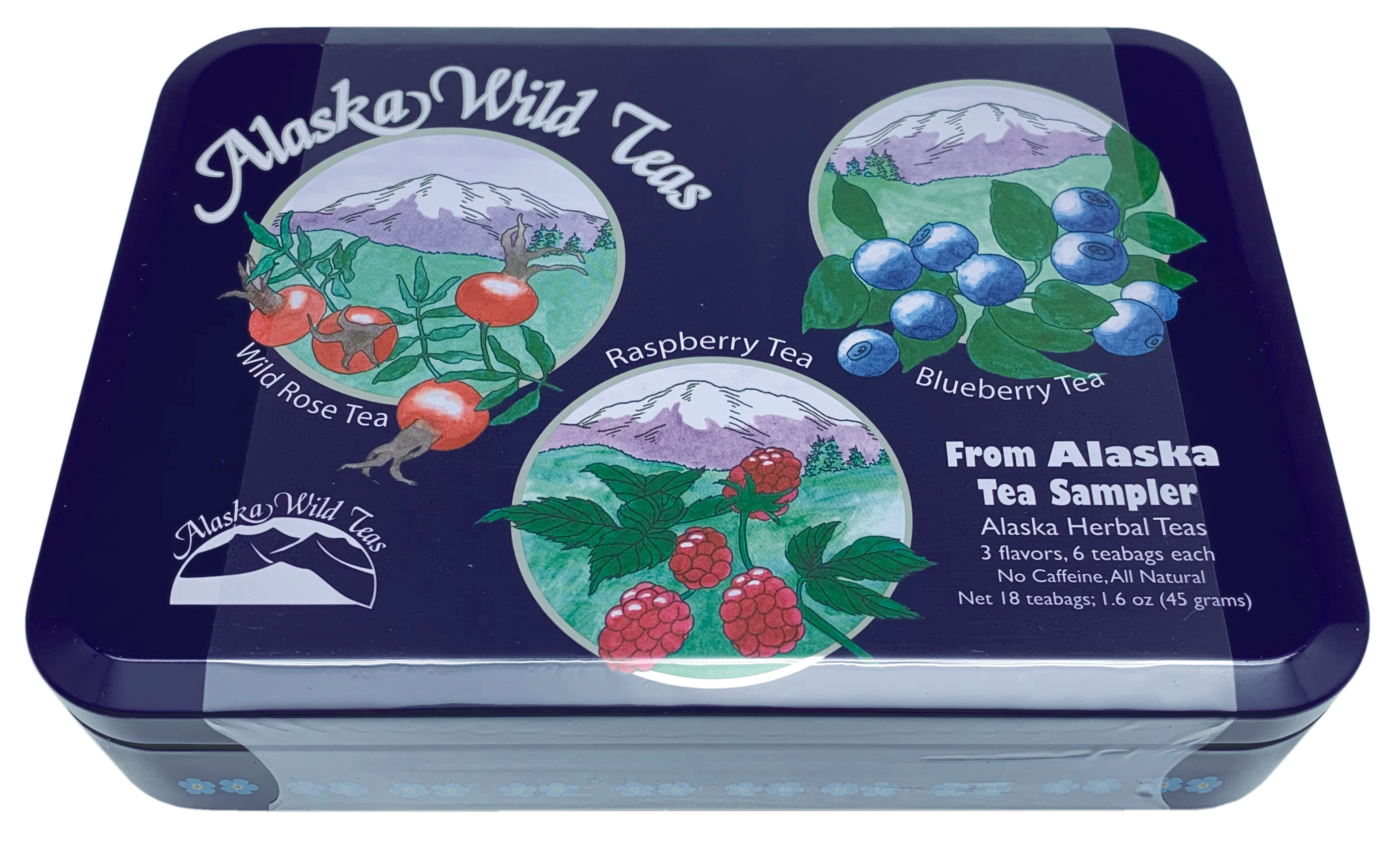 Alaska Wild Tea Sampler in Tin