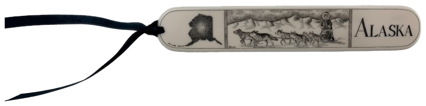 Dogteam Family Faux Ivory Bookmark