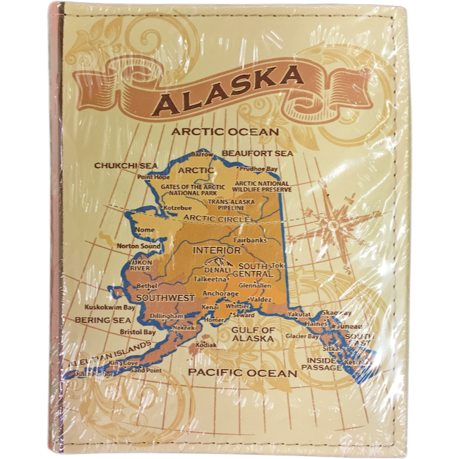 Map Embossed 96 Photo Album