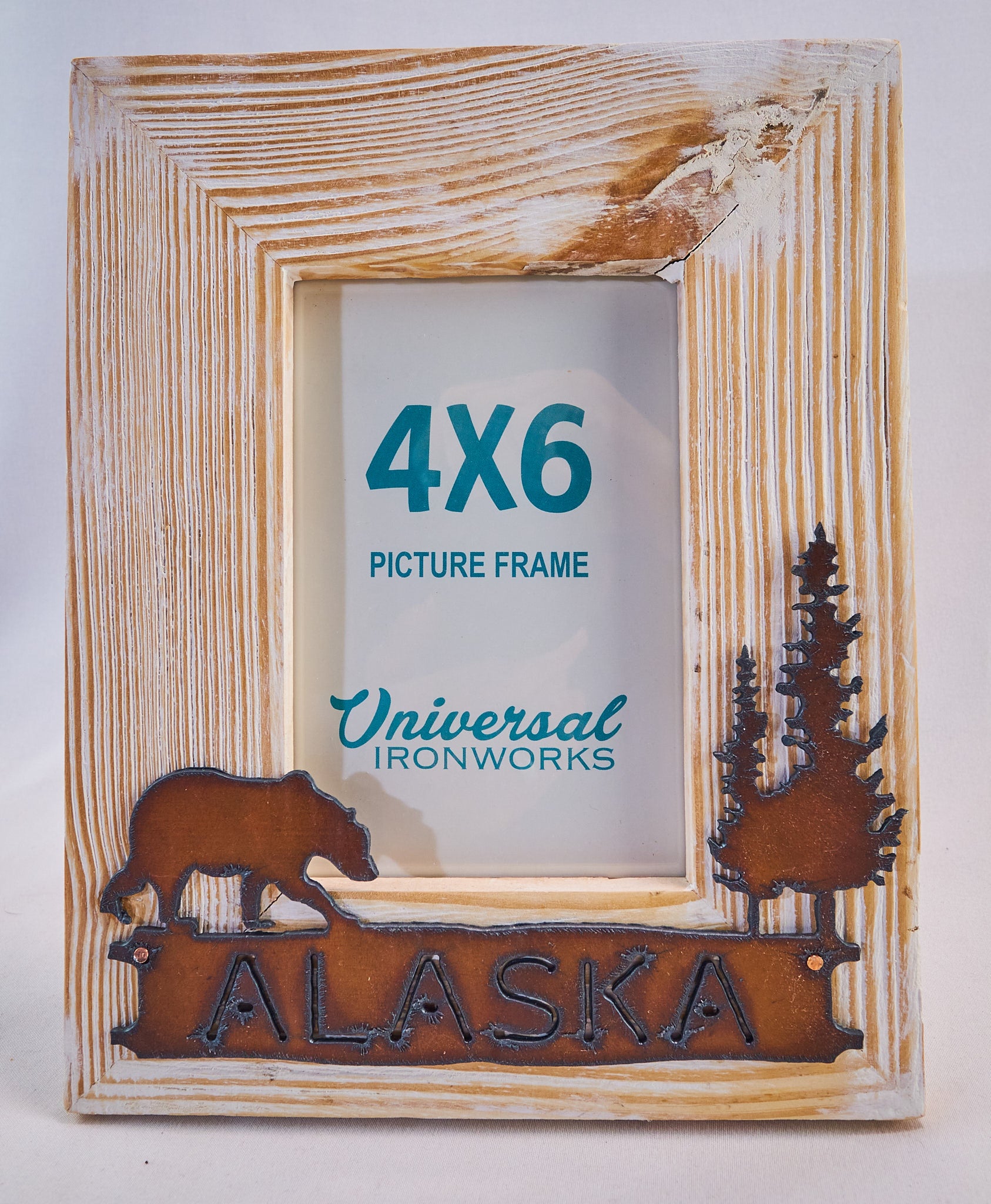Alaska Map Photo Mat 11 x 14