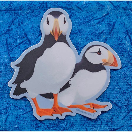 Puffin Pair Sticker