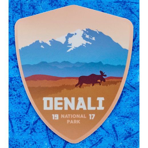 Denali National Park Sticker