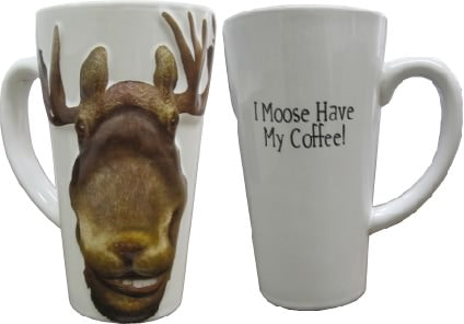 I Moose Have My Coffee 3D Mug