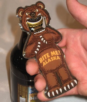 Bite Me! Alaska Bottle Opener