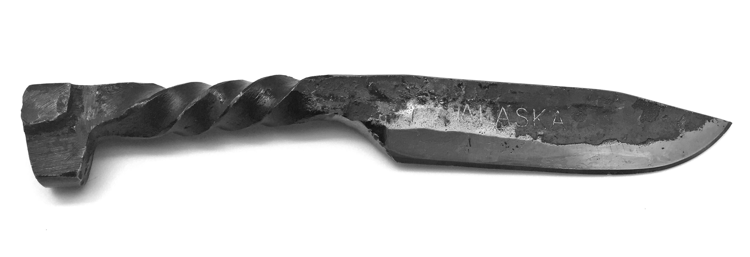 Railroad Spike Alaska Knife