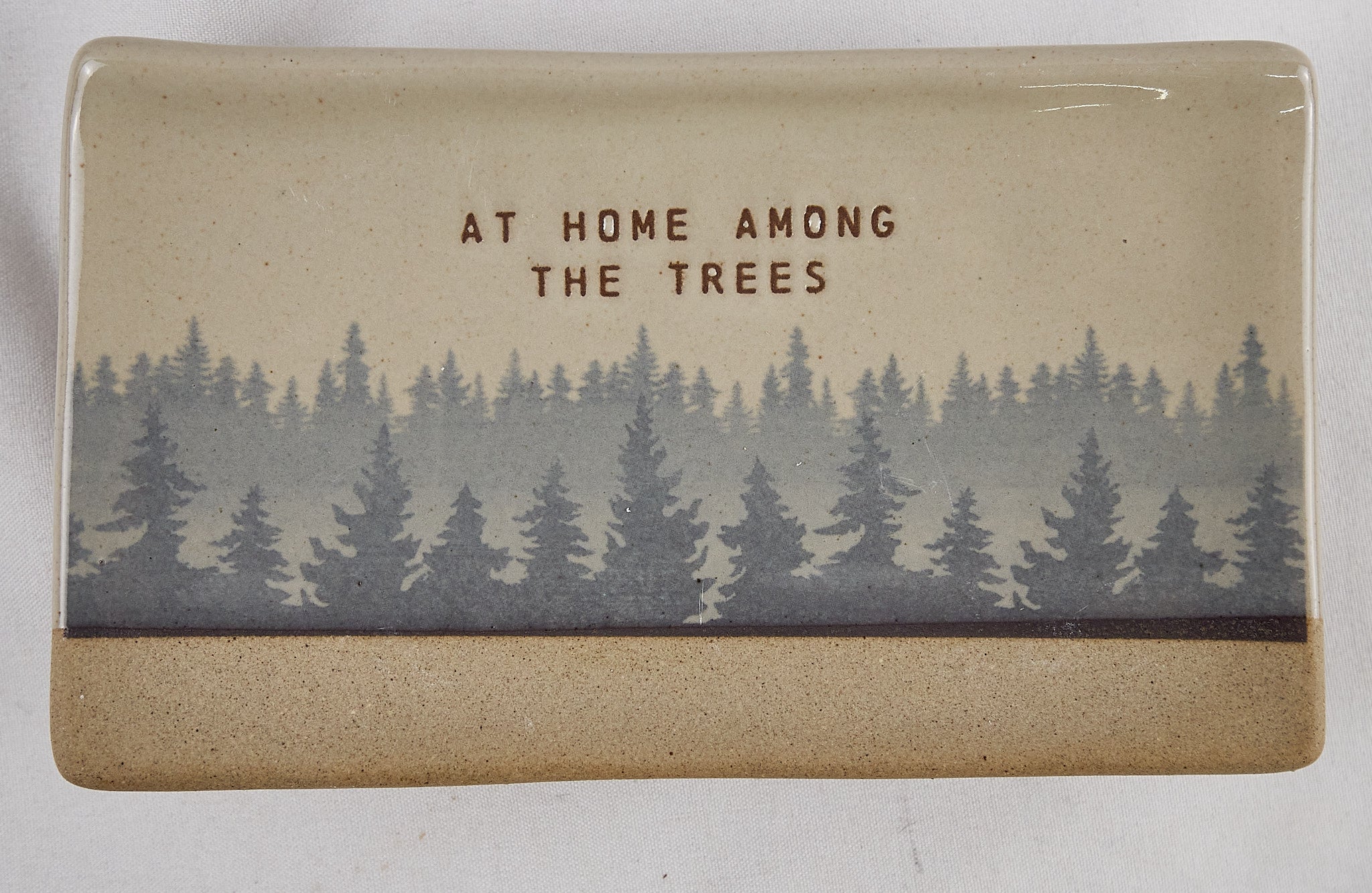 At Home Among the Trees Spoon Rest