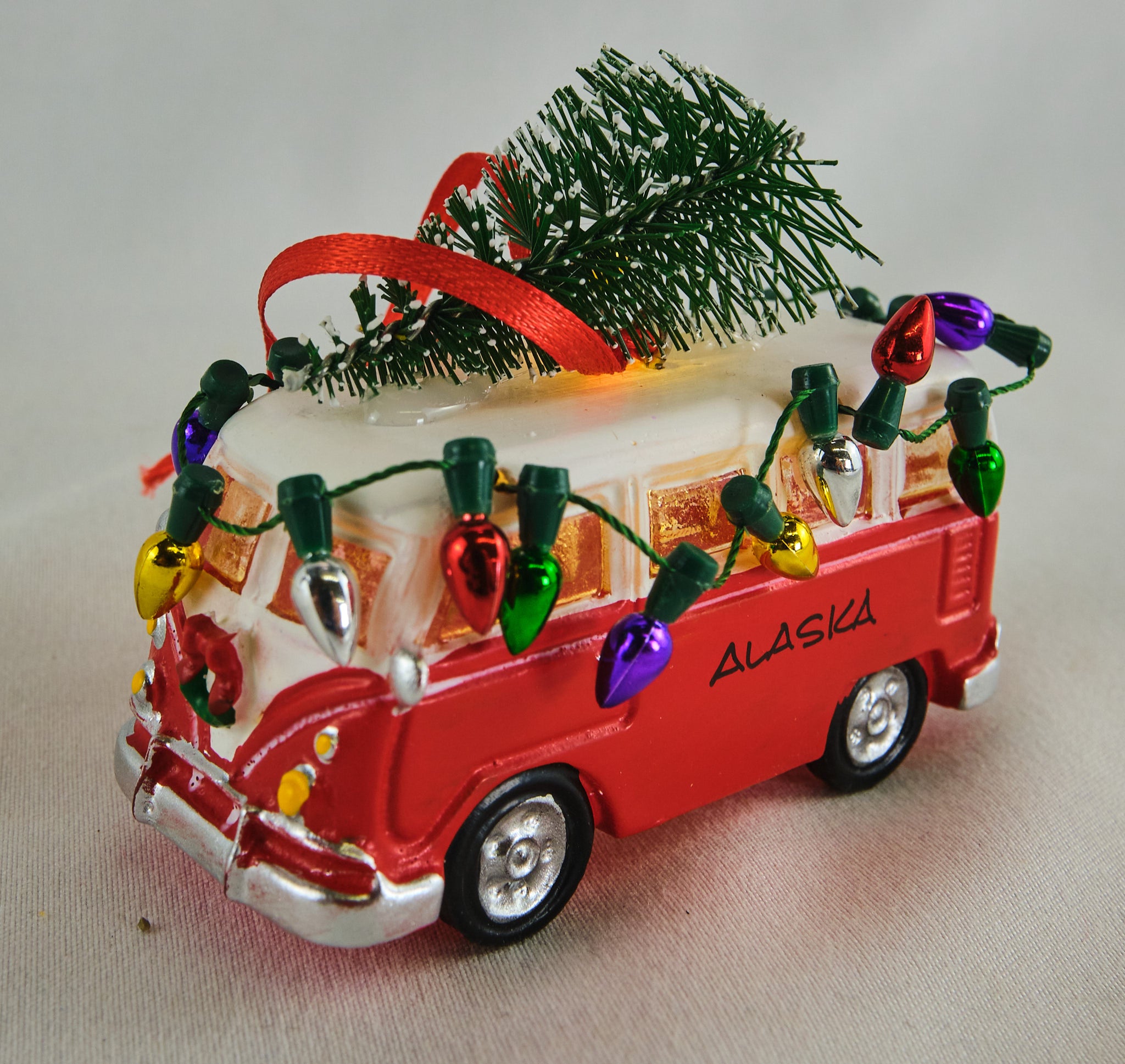 Volkswagon Alaska Light Up Ornament