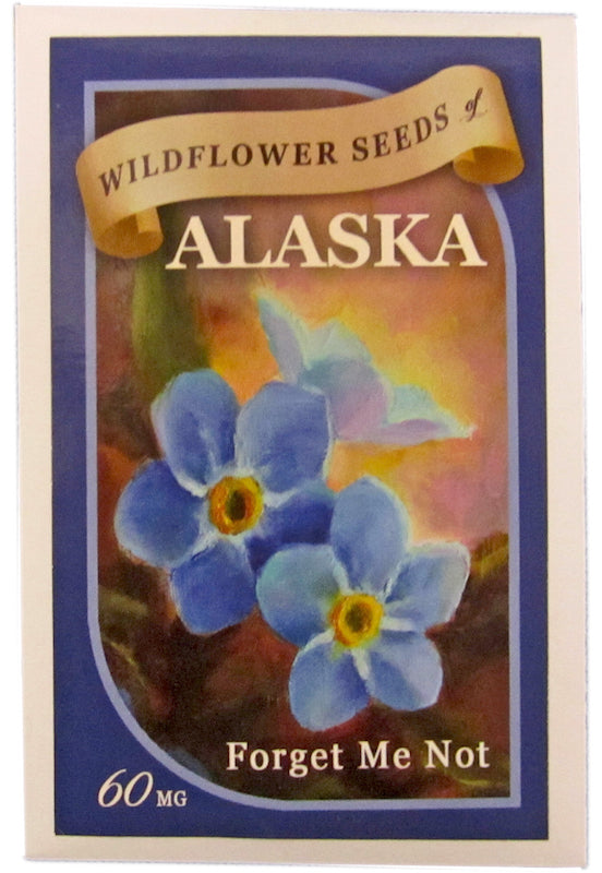 alaska wildflower seeds Forget-Me-Not Seed Packet
