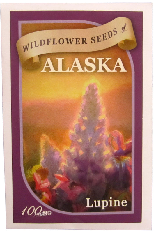lupine wildflower seeds Lupine Seed Packet