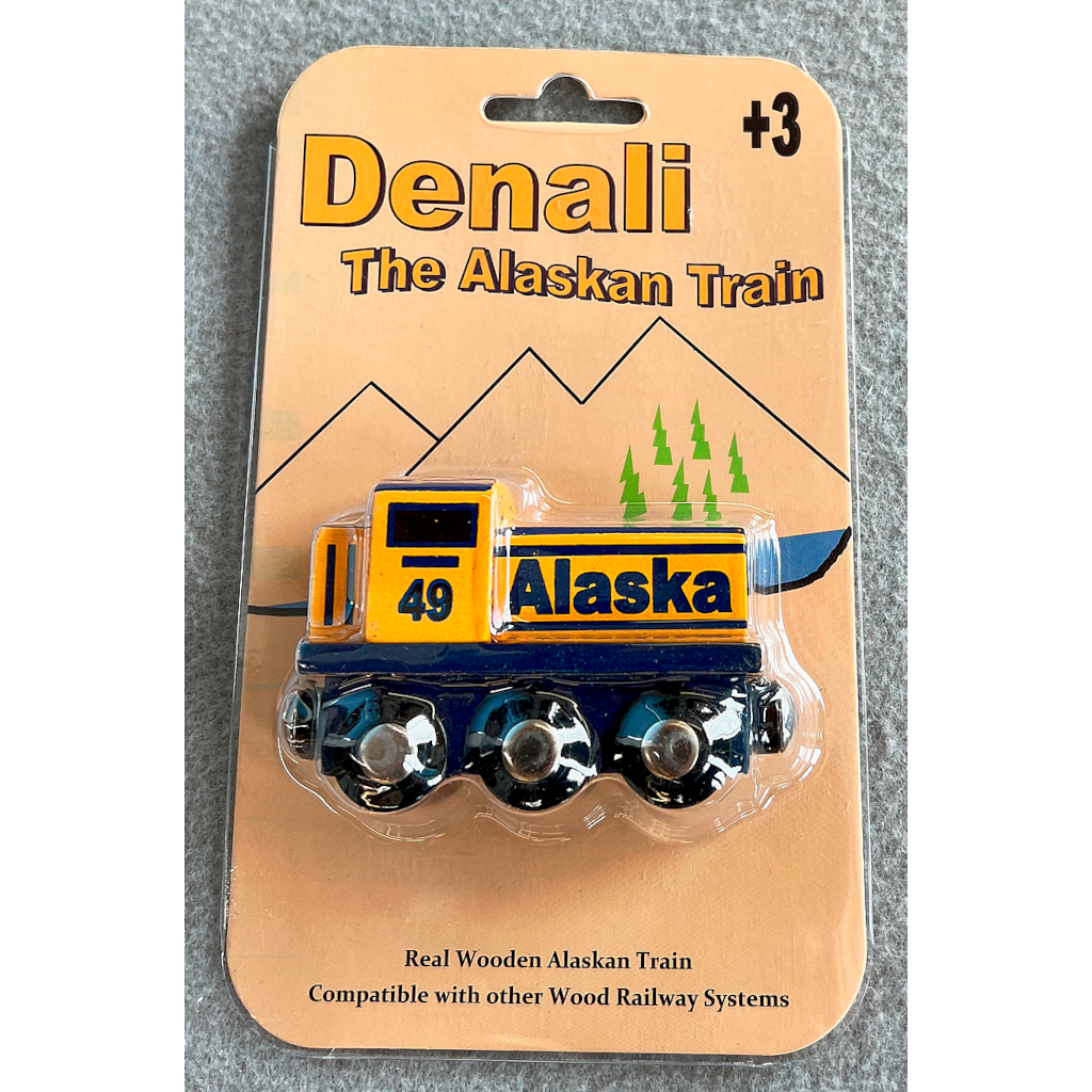 Denali Alaska Wood Train Car