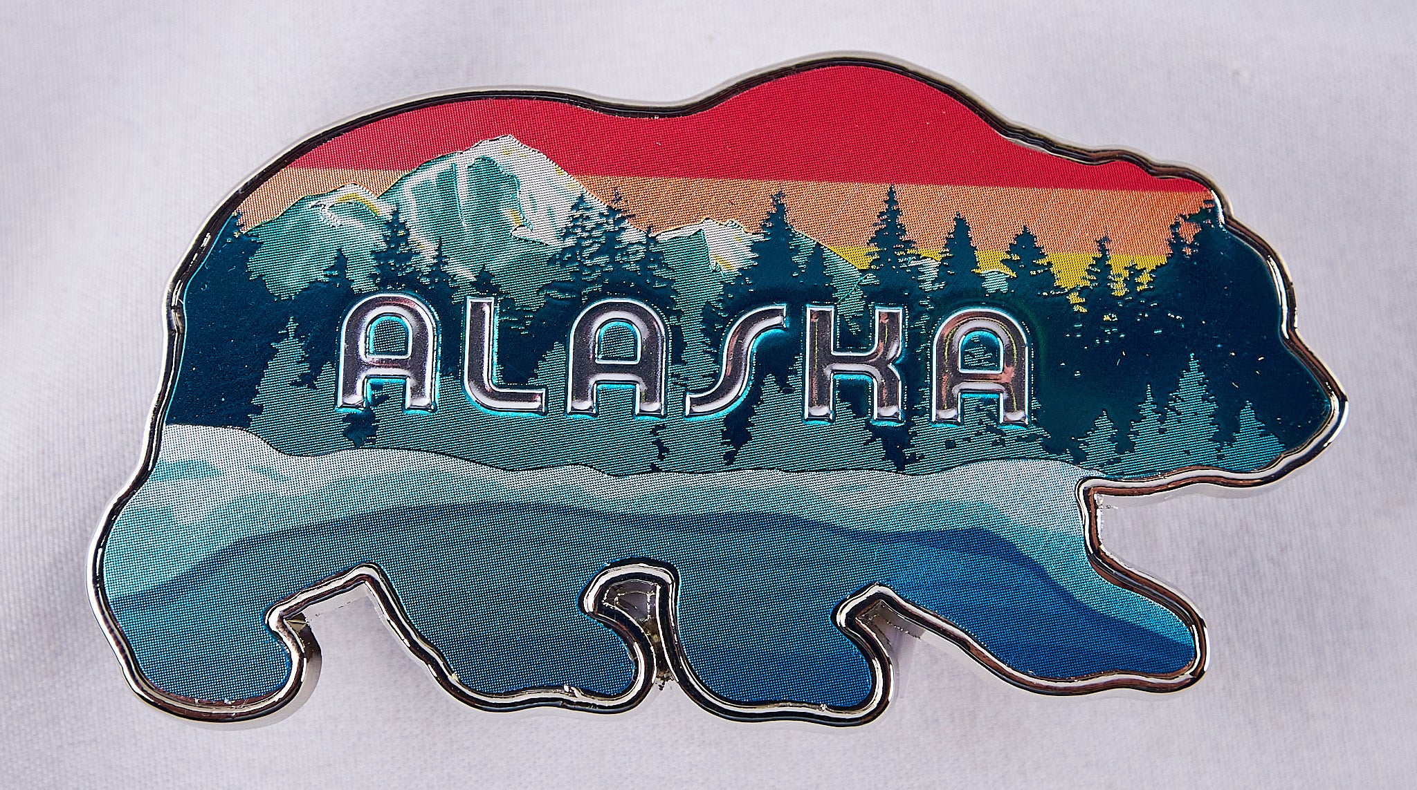 Bear Sunset Alaska Magnet