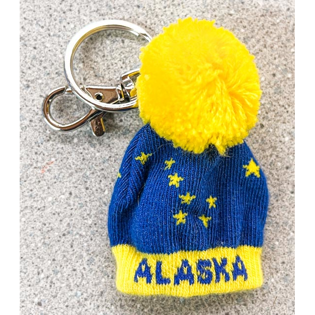Alaska Dipper Knit Beanie Keychain