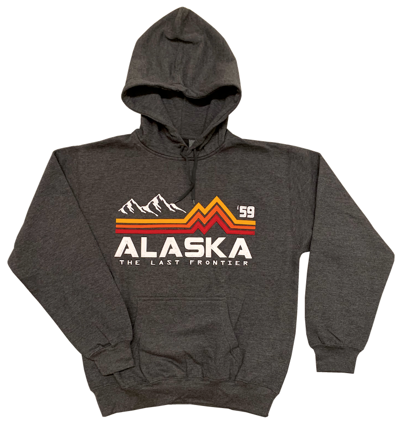 Band of Color Applique Alaska Hoodie