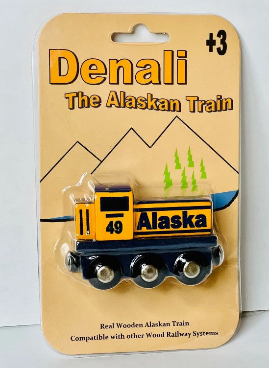 Denali Alaska Wood Train Car