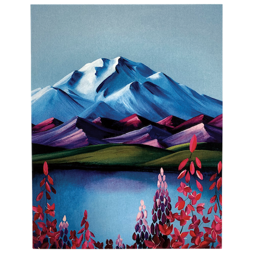 Denali Fireweed Notecard