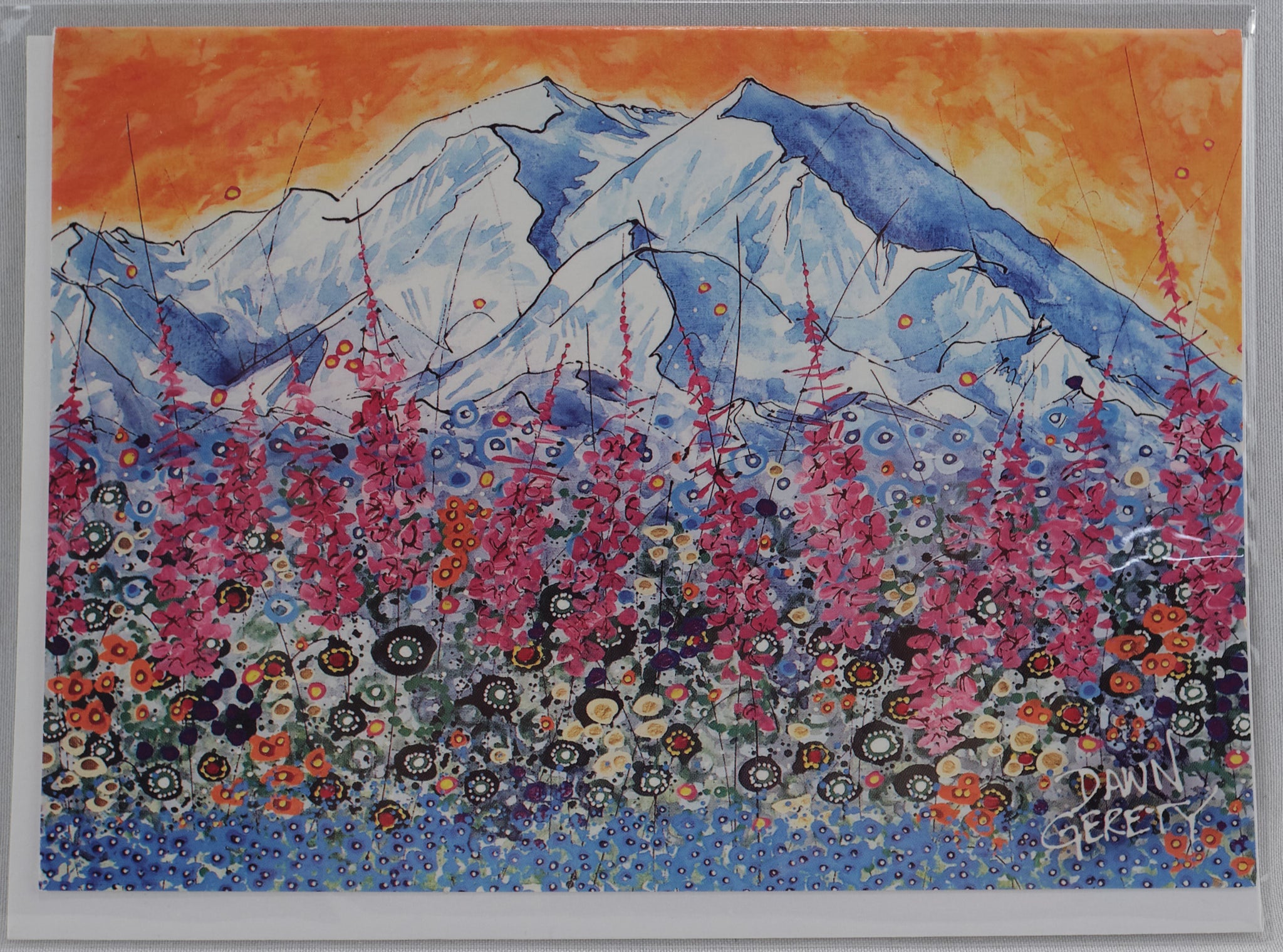 Denali Fireweed Card