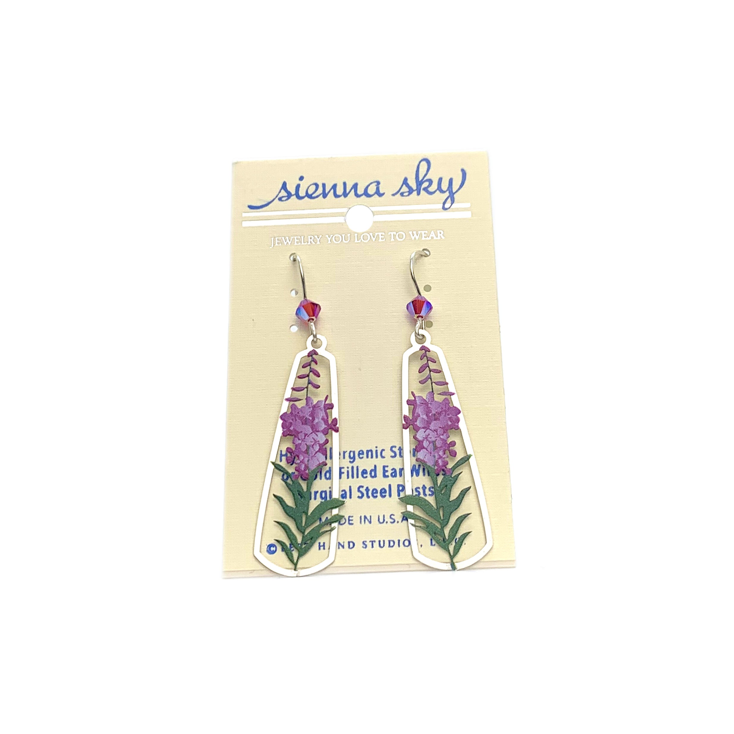 Fireweed Cutout Earrings