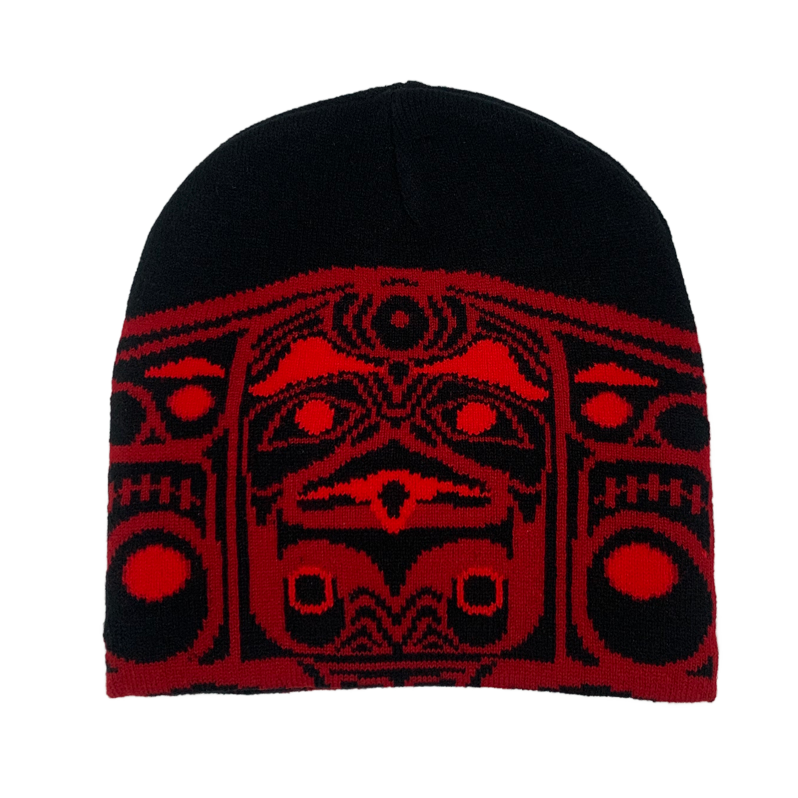 Totemic Bear Box Abstract Toque Hat