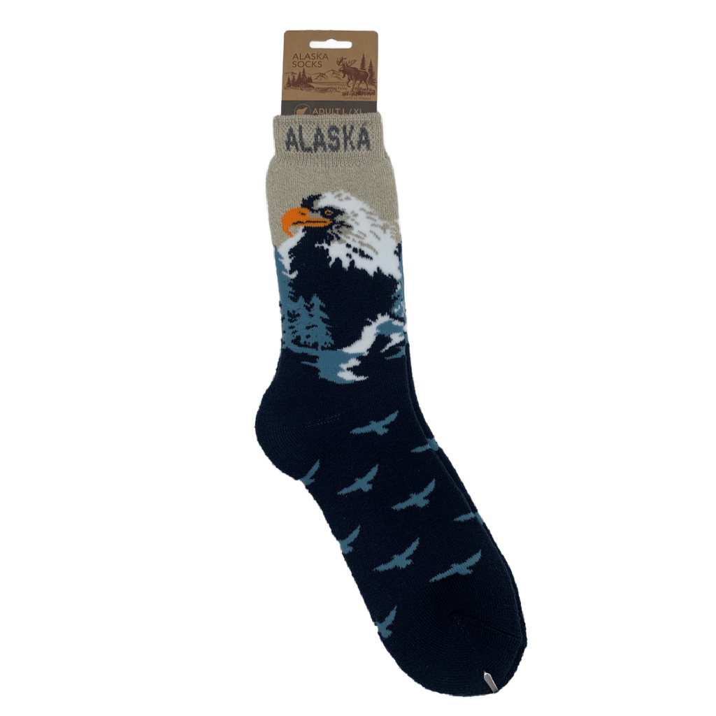 Eagle Profile Alaska Towel Socks