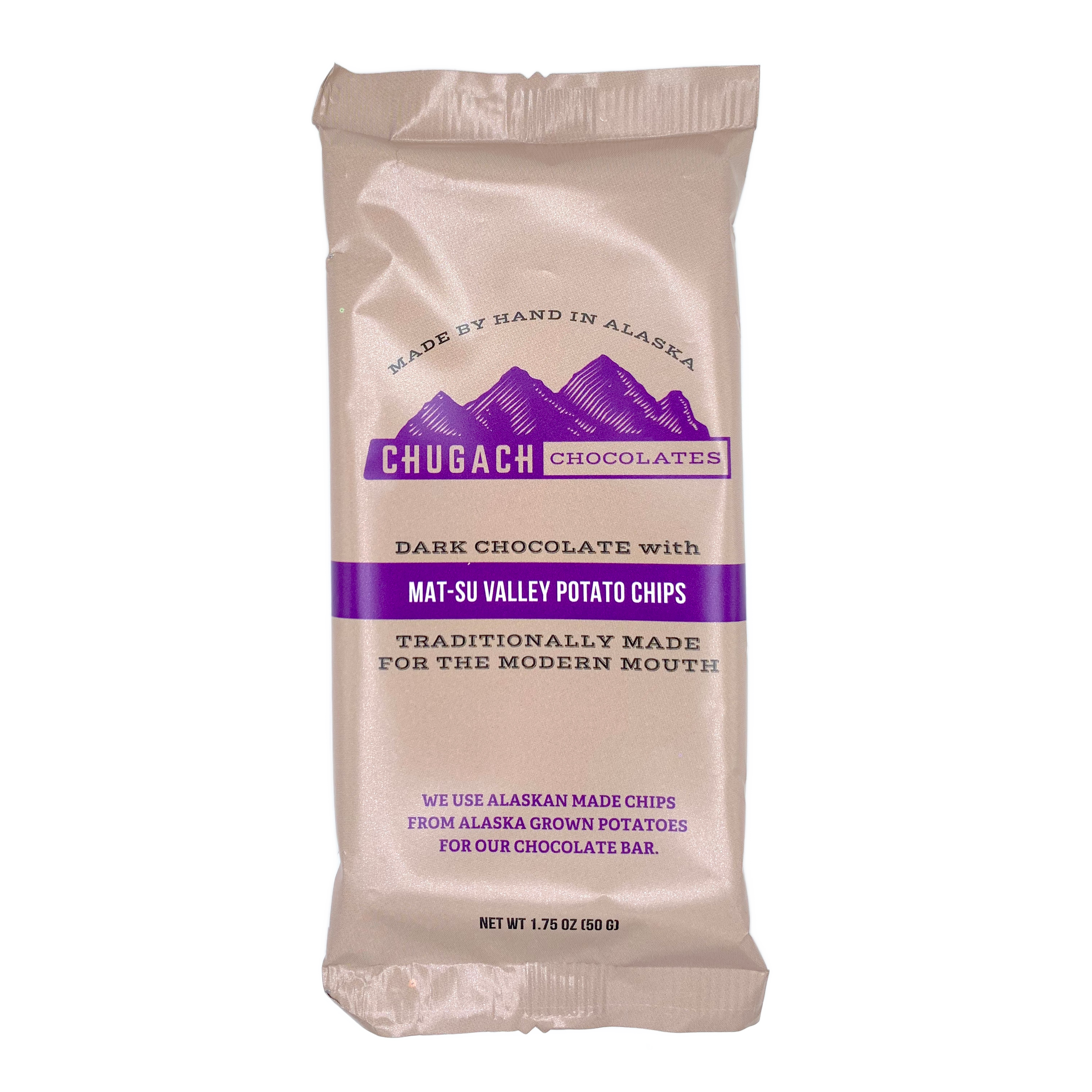Mat-Su Valley Potato Chips Chocolate Bar