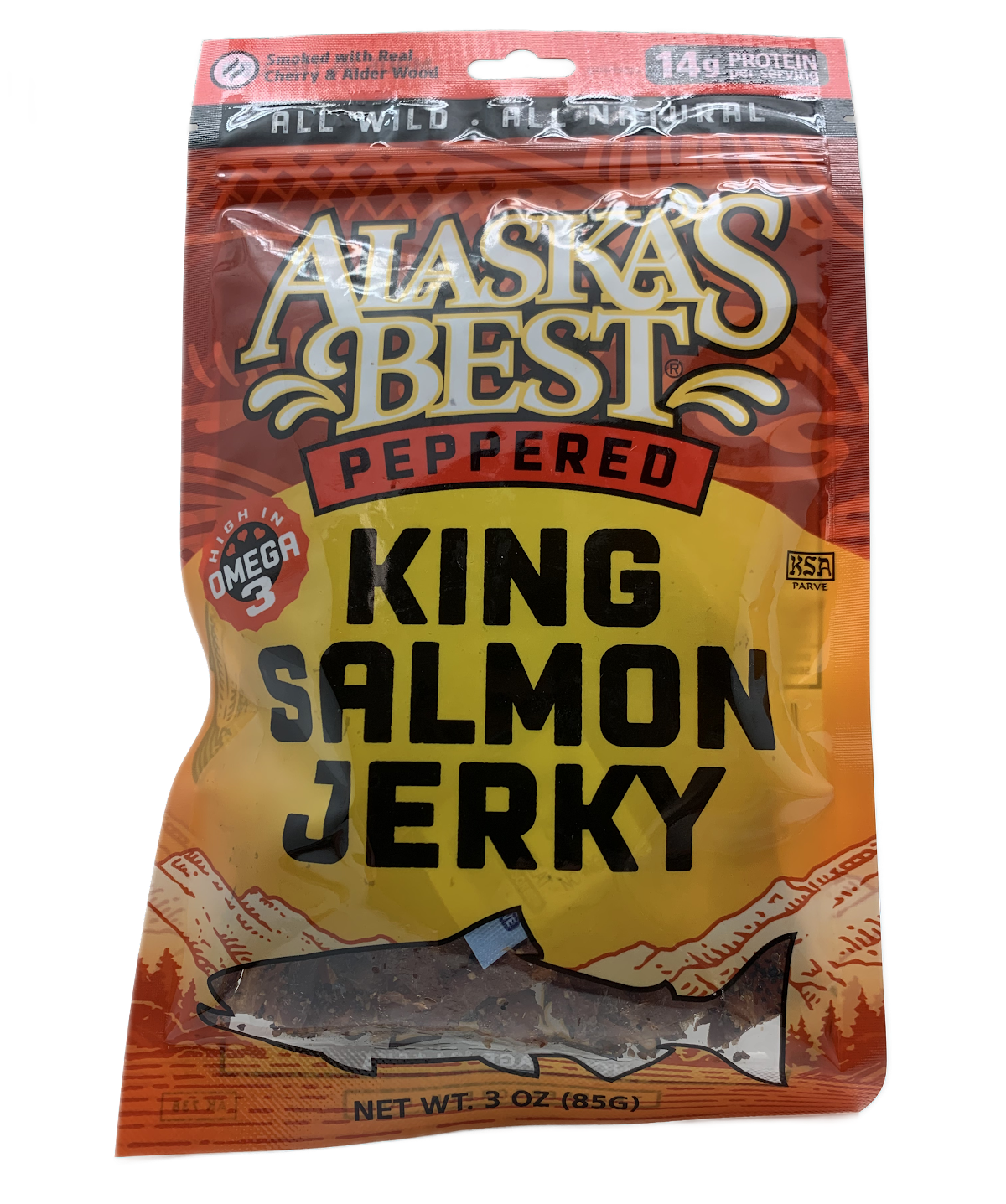 King Salmon Jerky Teriyaki 3 oz