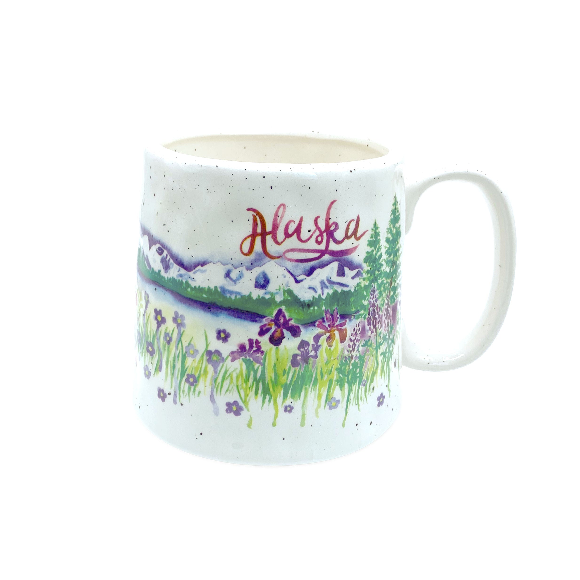 Wildflower Mountain Alaska 16 oz Mug