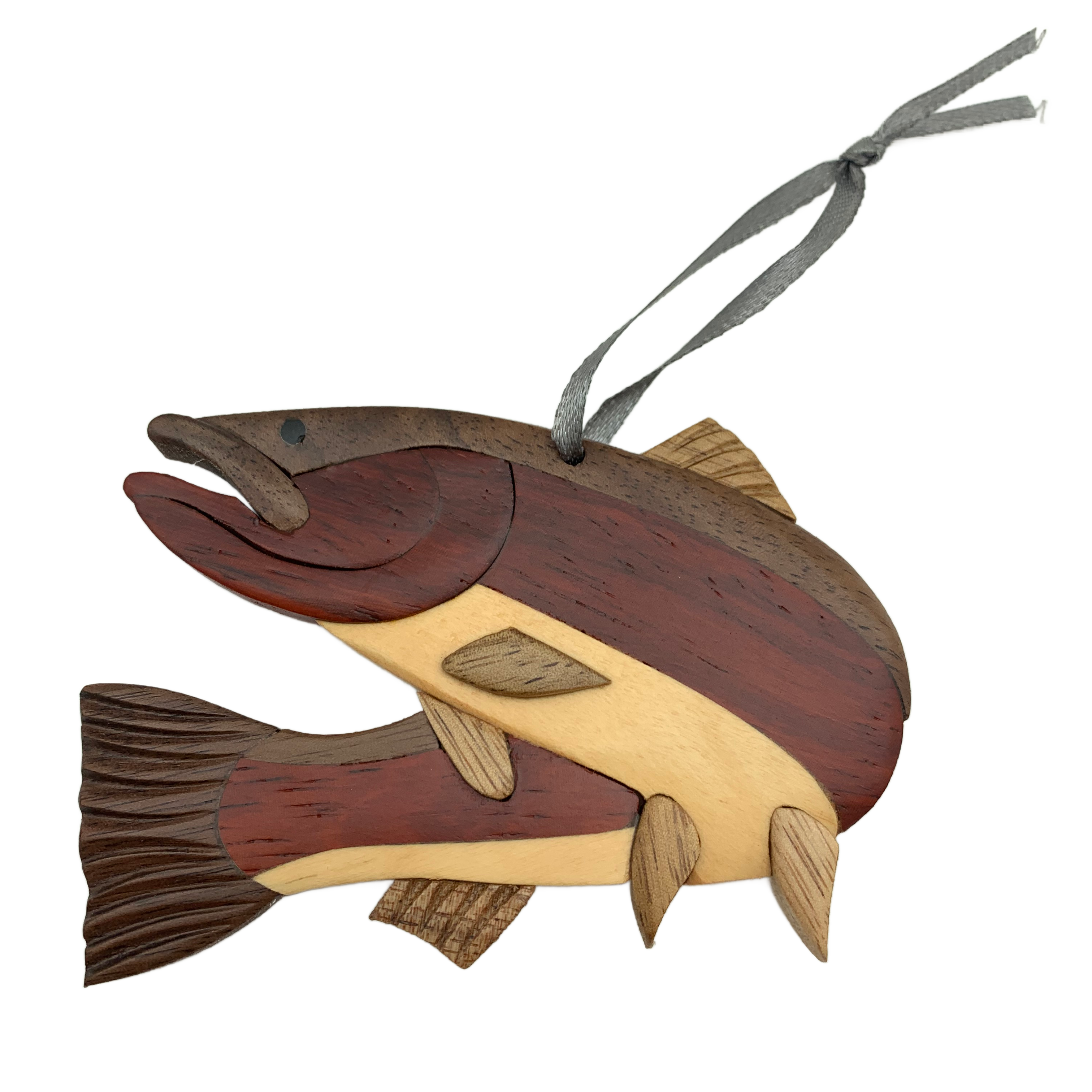 Steelhead Wood Ornament