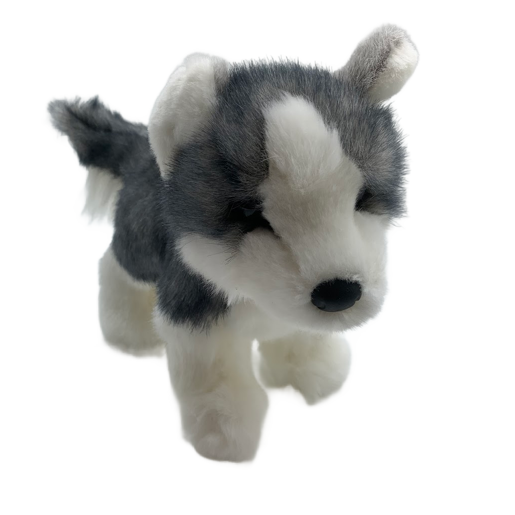 Blaze Standing Husky Plush 10"