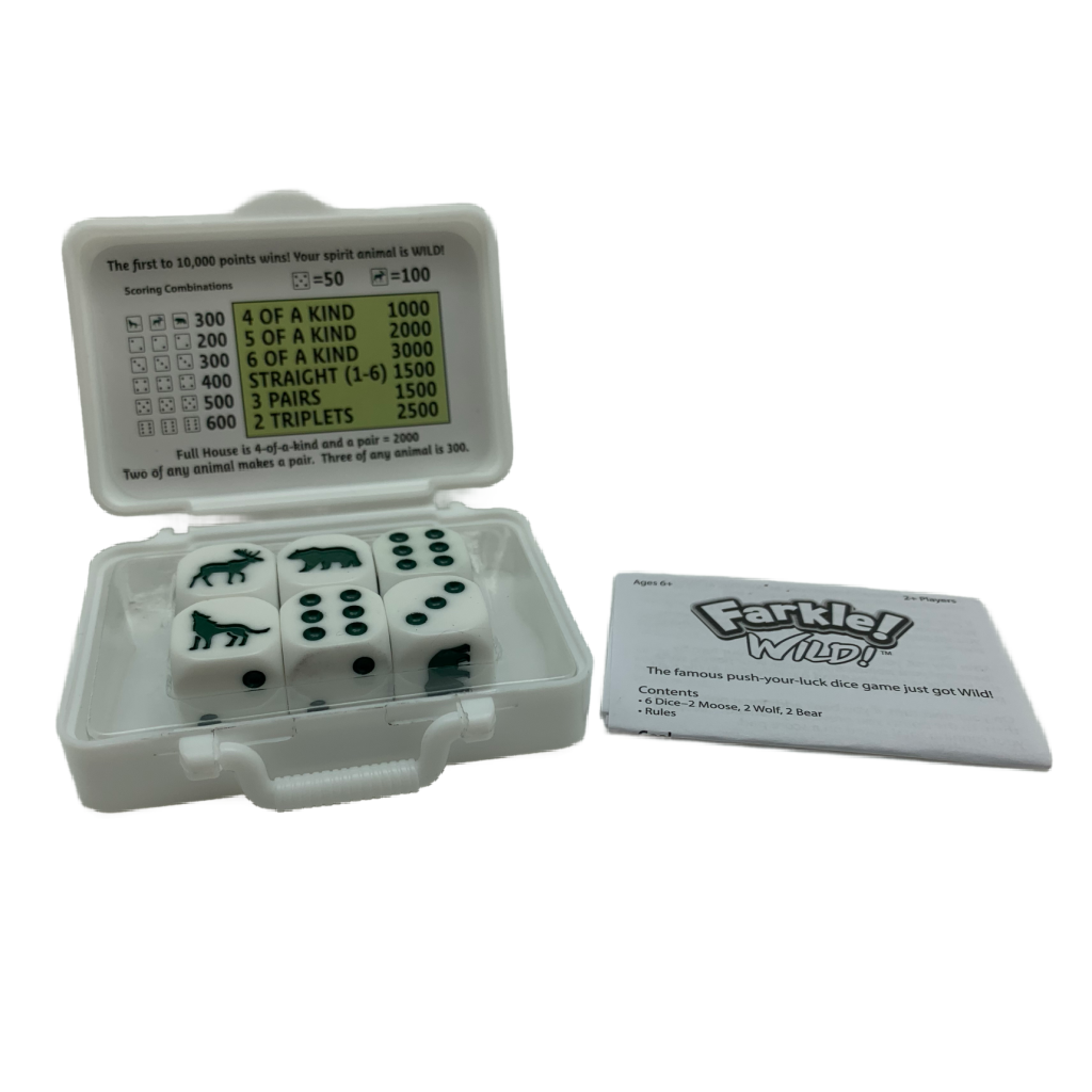 Alaska Dice Math Wild Alaska Farkle Dice Game